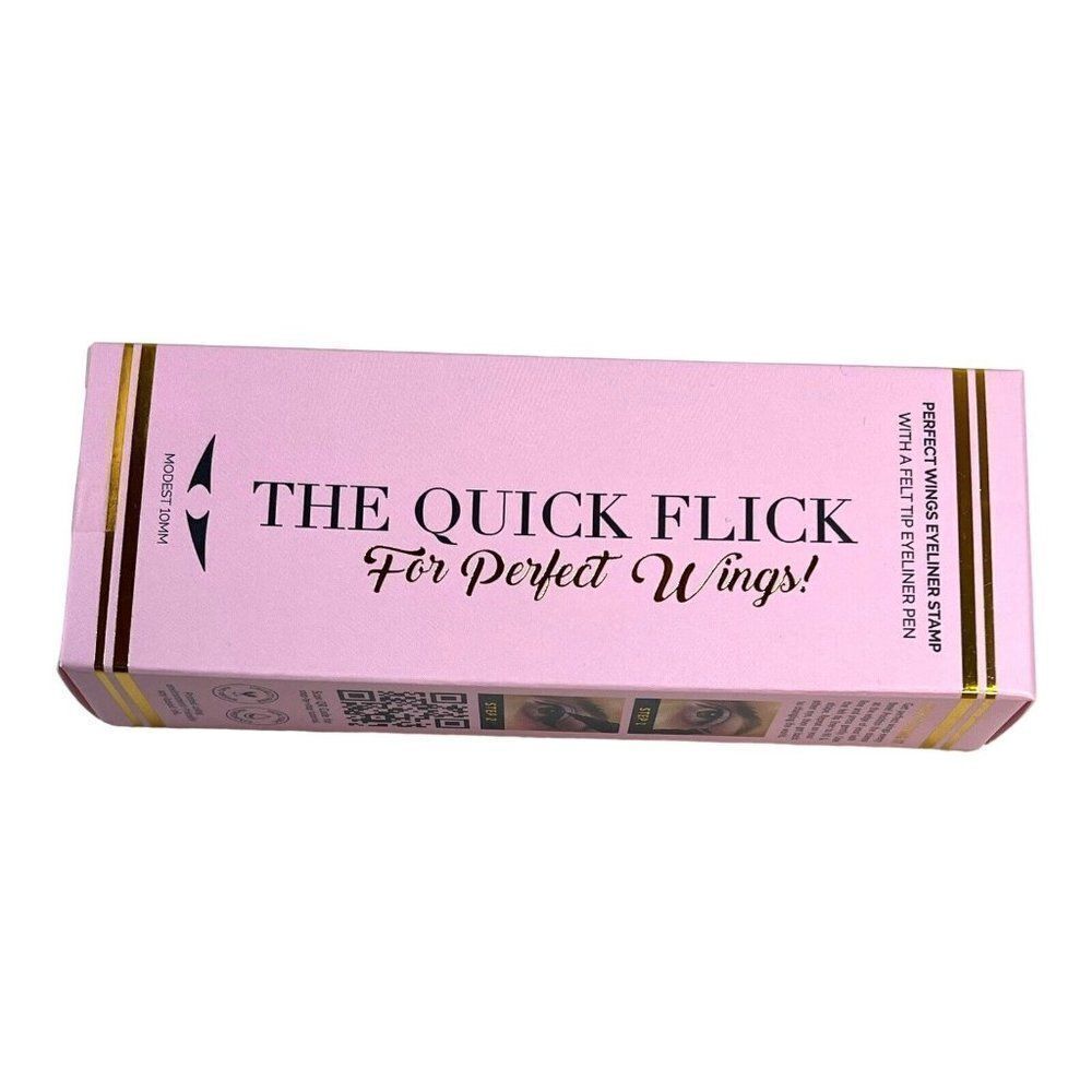 The Quick Flick for Perfect Wings Felt Tip Eyeliner Pen Modest 10MM NEW